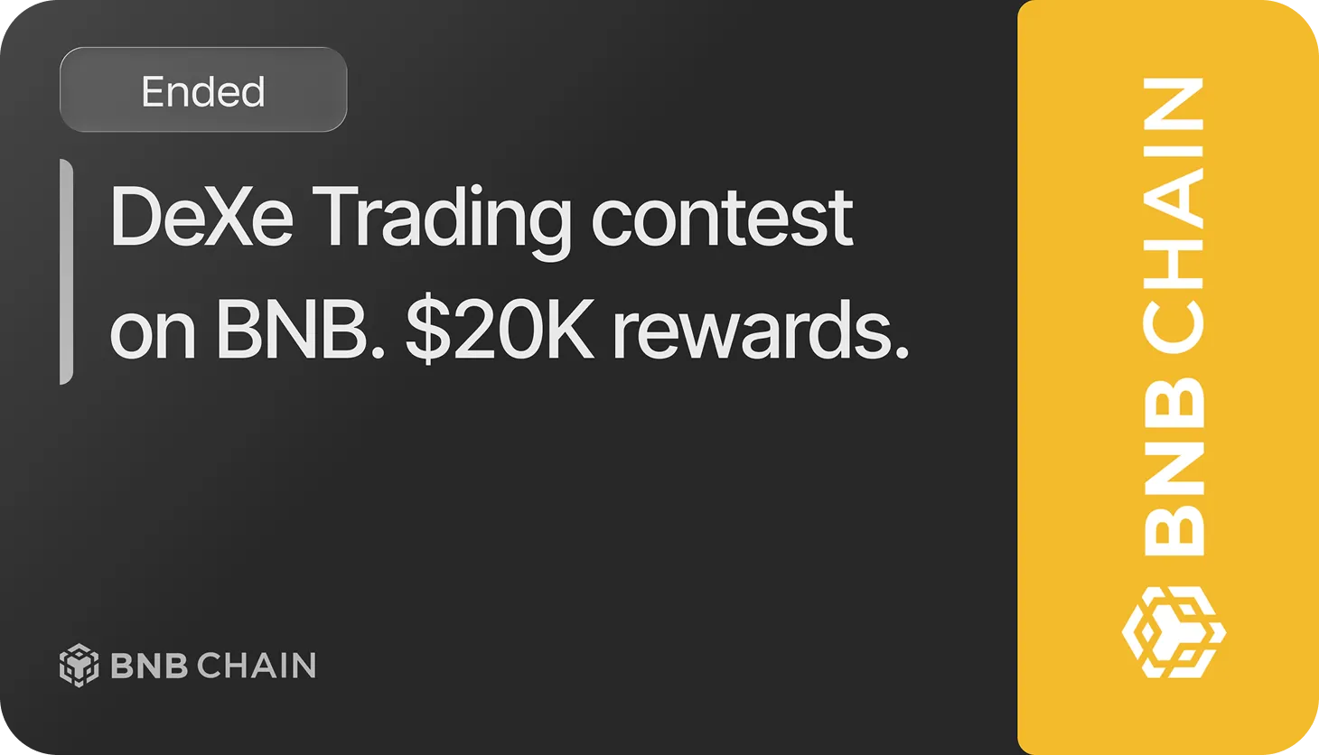 DeXe Trading contest on BNB