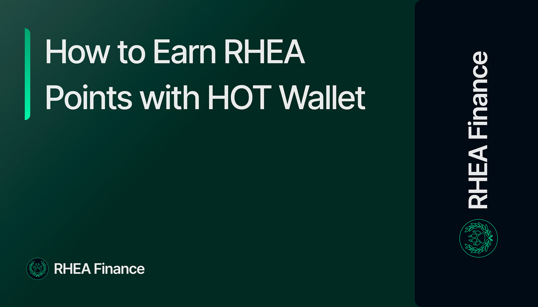 Как зарабатывать RHEA Поинты в HOT Wallet